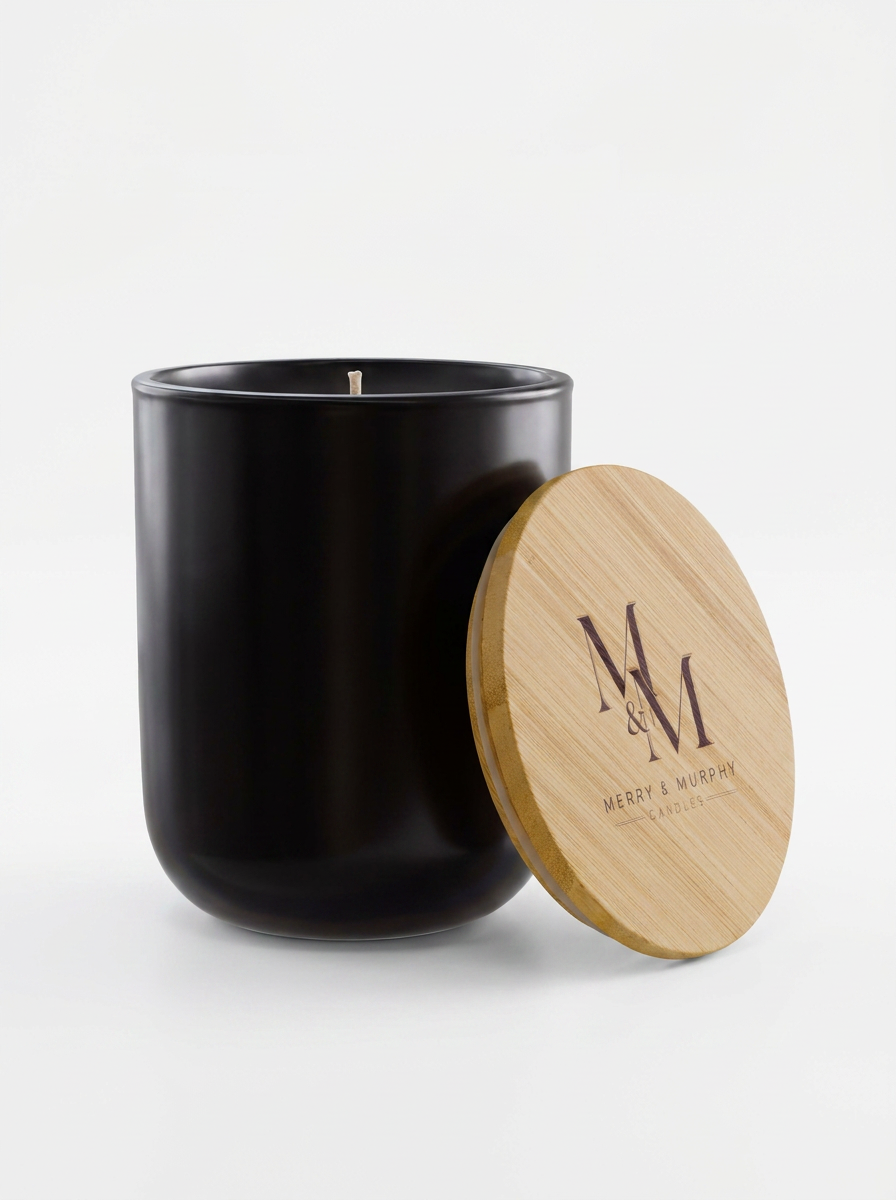 14oz Soy Candle — Bamboo Lid