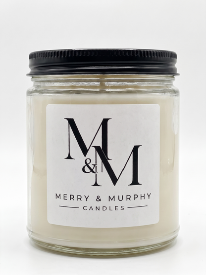 Clear jar candle, cover photo