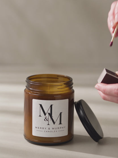 Black Lid Soy Candle
